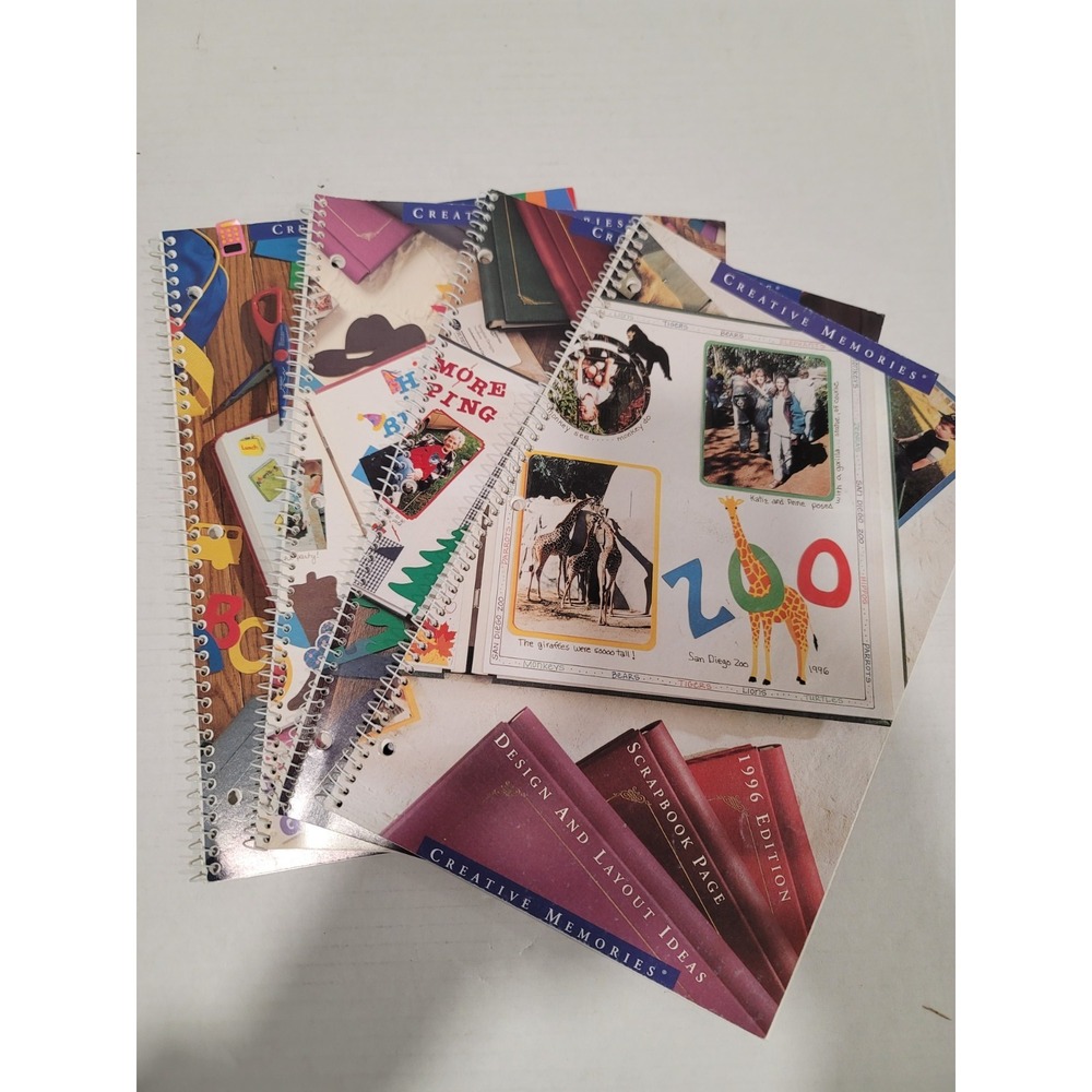 creative memories book ideas lot 2